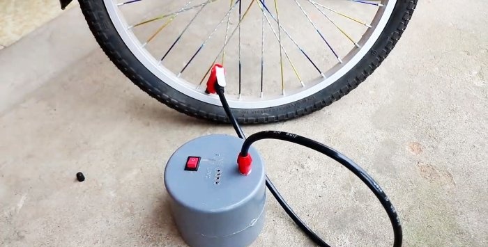 Cómo hacer un compresor portátil con batería