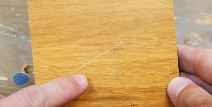 3 moduri de a elimina zgârieturile de orice adâncime de pe o suprafață de lemn