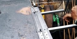 Cara membuat mesin lentur dari engsel sudut dan pintu