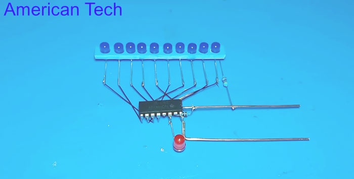 Најједноставнији лампице на само једном чипу без програмирања