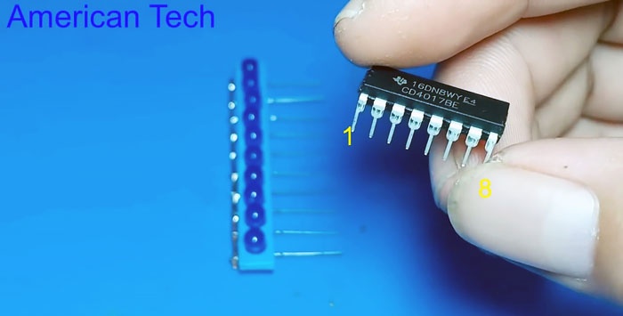 Најједноставнији лампице на само једном чипу без програмирања