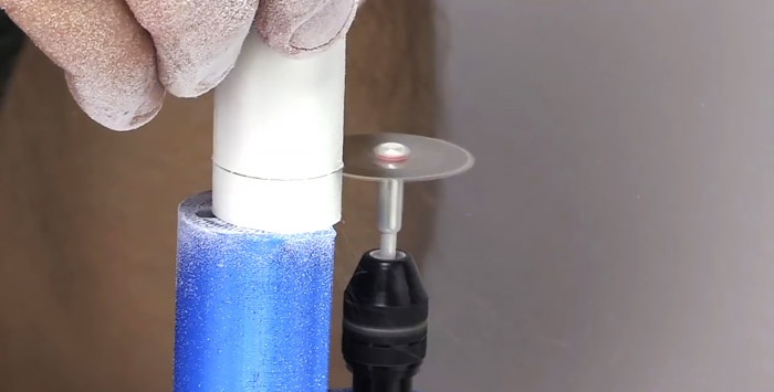 Cum se face un lanț dintr-o țeavă din PVC