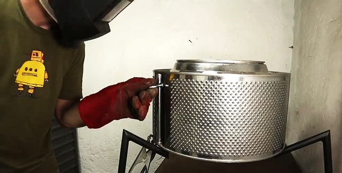 Comment faire un super grill à partir d'un tambour d'une laveuse inutilisable