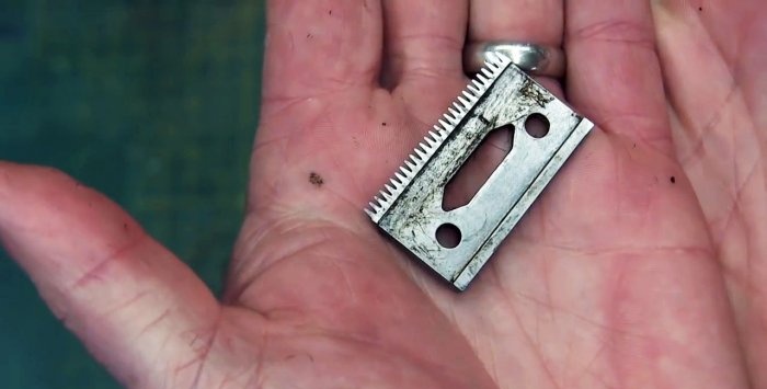 Hur man skärper knivarna på en hårklippare