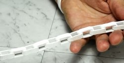 Come realizzare una catena da un tubo in PVC