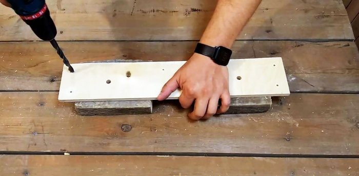 How to make simple carpentry vise for a workbench