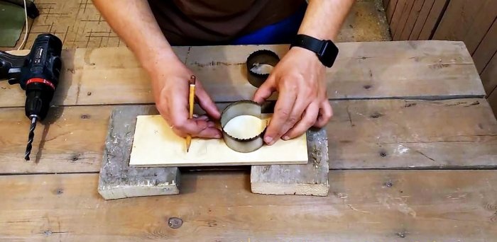 Bir tezgah için basit marangozluk mengene nasıl yapılır