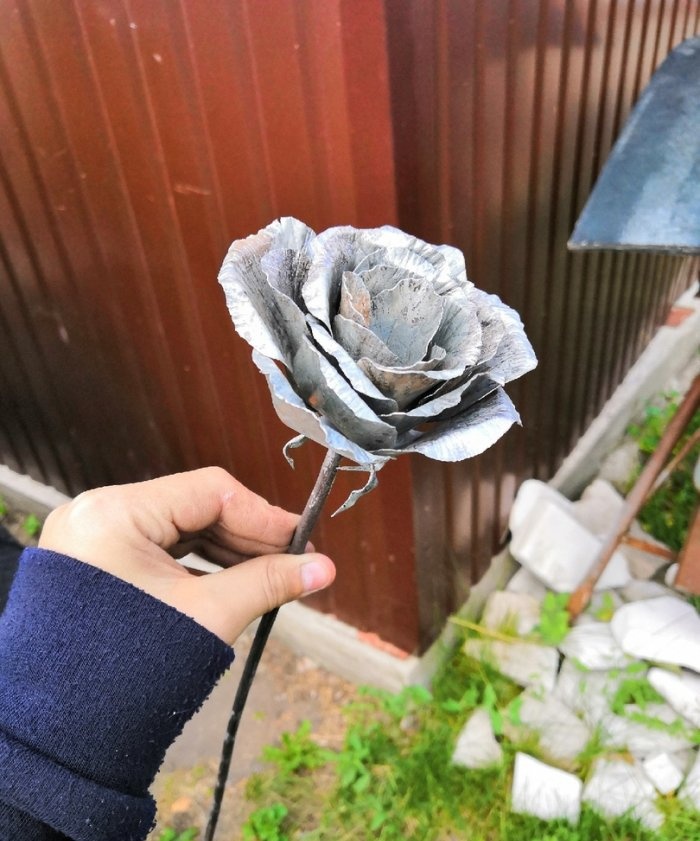 Trandafir de oțel