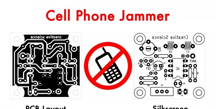 DIY mobiltelefon signal Jammer