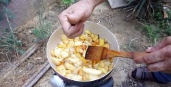 Do-it-yourself portable miracle oven from an old canister