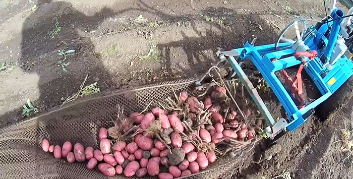 Ako vylepšiť vyorávač zemiakov motoblock