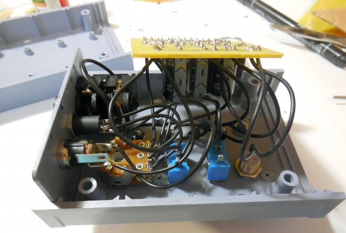 Portable mono amplifier on TDA1517