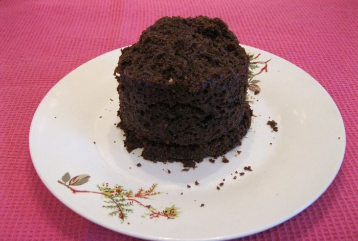 Cupcake cu microunde în 5 minute