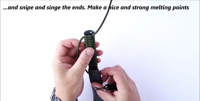 Nejrychlejší a nejjednodušší způsob, jak vyrobit rukojeť nože