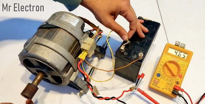 Cómo convertir un motor de una lavadora en un generador de 220 V