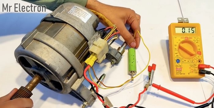 Comment transformer un moteur de laveuse en générateur de 220 V