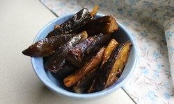 Chinese fried eggplant