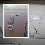 Aan / uit-knop wasmachine