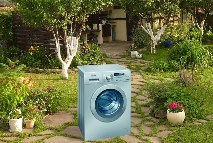 En vaskemaskine til landskabet eller haven
