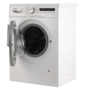 Máquina de lavar roupa estreita