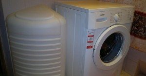 pemasangan mesin basuh tanpa air