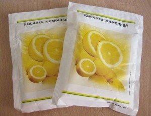 лимонена киселина за пералня