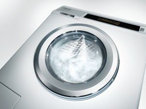 LG washing machine overview with steam function