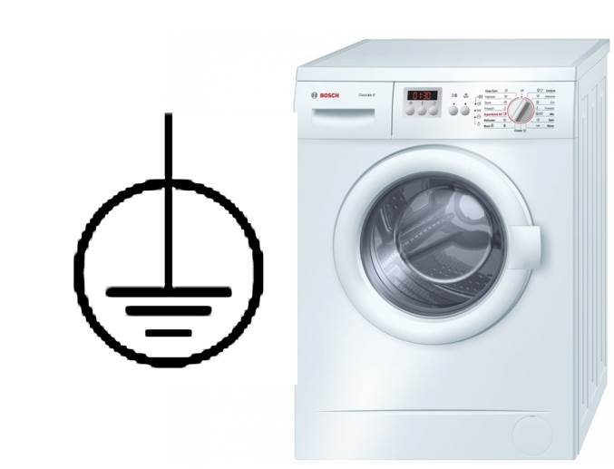 Aterramento DIY da máquina de lavar roupa