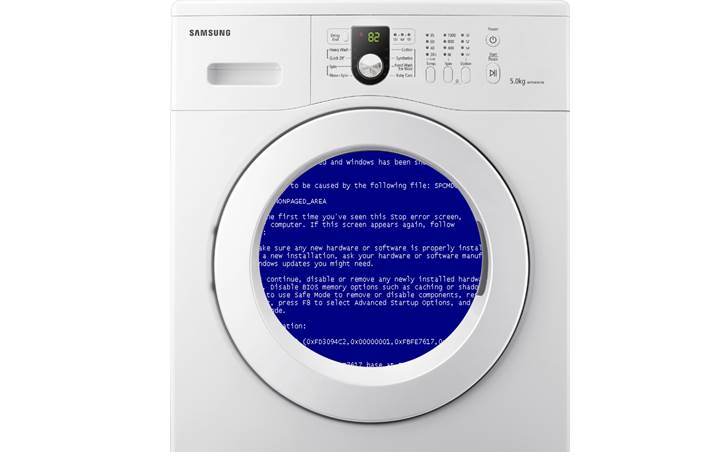 Was tun, wenn eine Waschmaschine einfriert?
