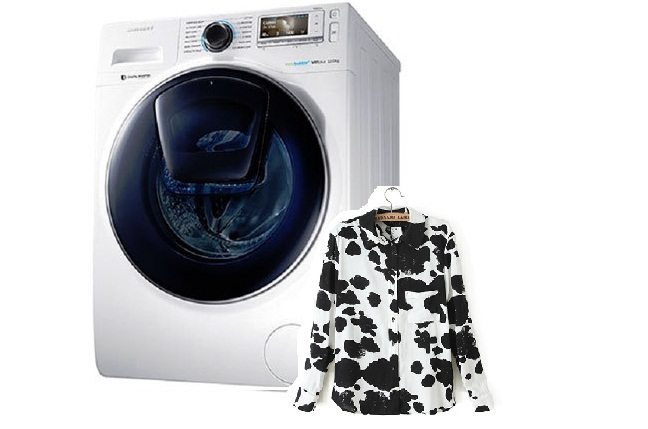 כתמים מופיעים לאחר שטיפה במכונת הכביסה