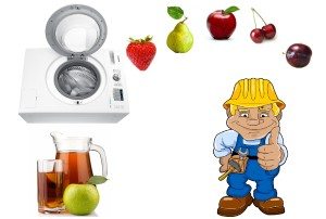How to make a juicer from a washing machine