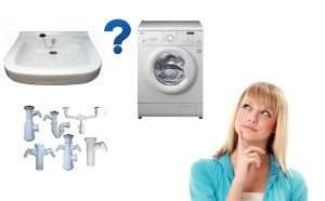 Kan jeg lægge en håndvask over vaskemaskinen?
