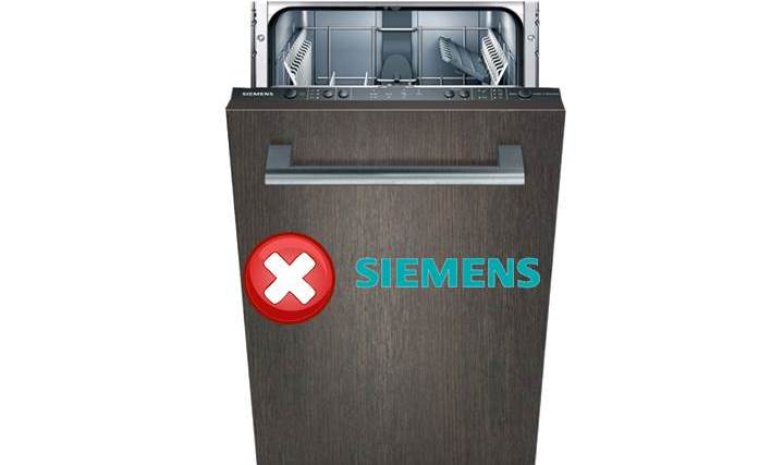 Кодове за грешки в съдомиялната машина на Siemens
