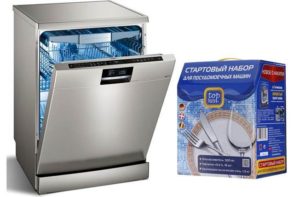 Dishwasher starter kit