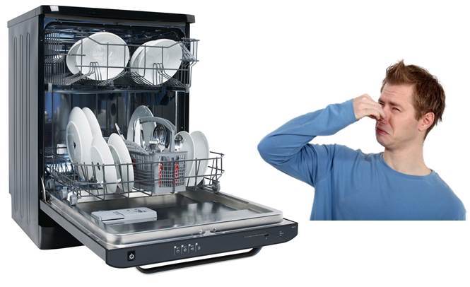 Bagaimana hendak mengeluarkan bau dari mesin basuh pinggan mangkuk