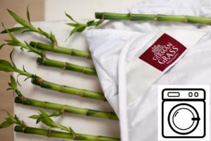 Vai ir iespējams mazgāt bambusa segu veļas mašīnā?