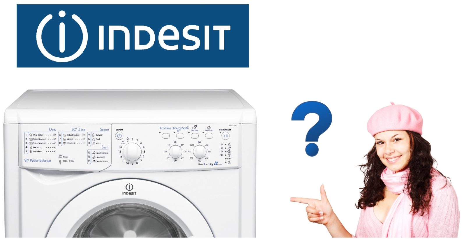 How to use an Indesit washing machine