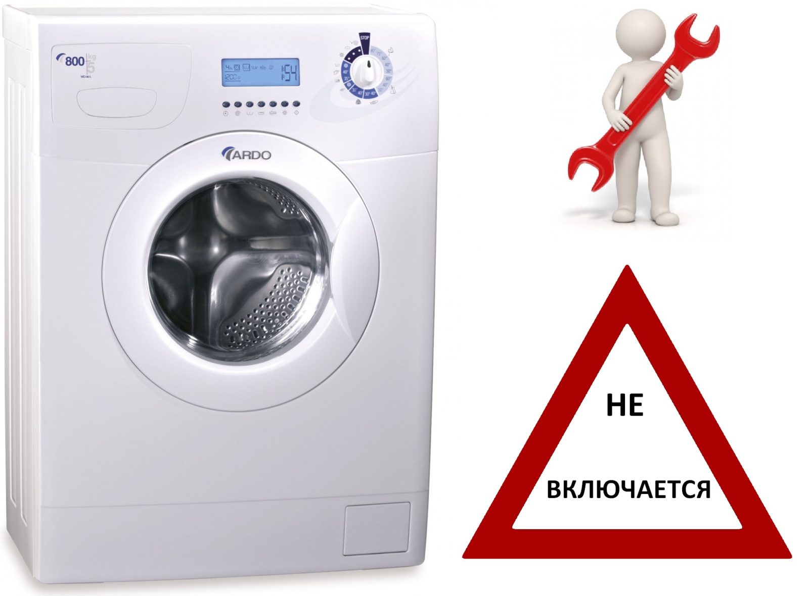 Ardo Waschmaschine lässt sich nicht einschalten