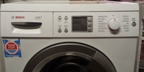 Bosch-tvättmaskinen slås inte på