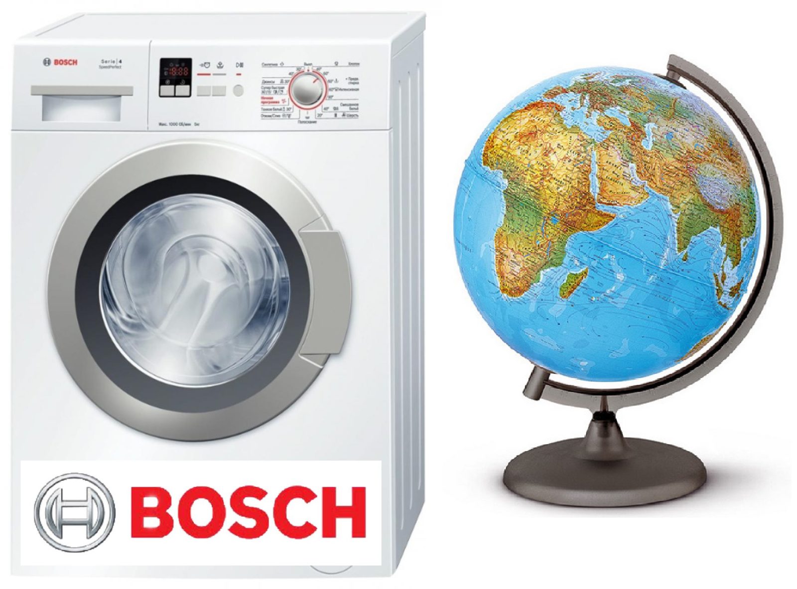 Máy giặt Bosch được lắp ráp ở đâu?