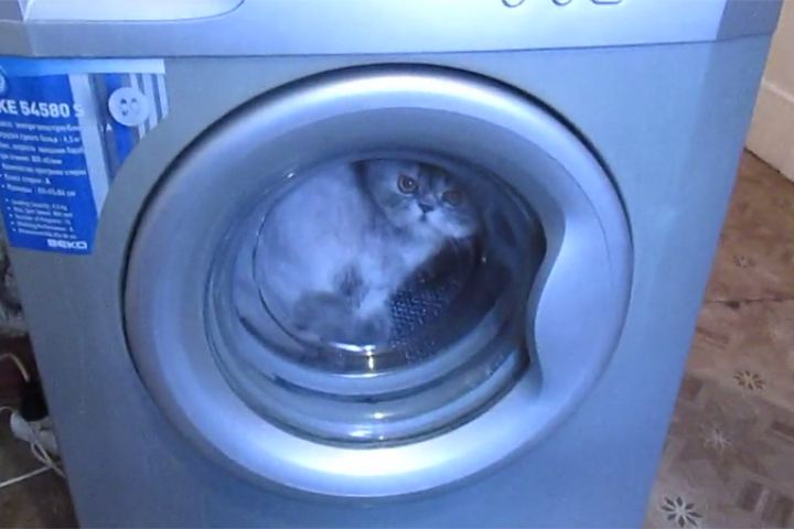 En fremmed gjenstand har kommet seg inn i vaskemaskinen - hvordan få den til?