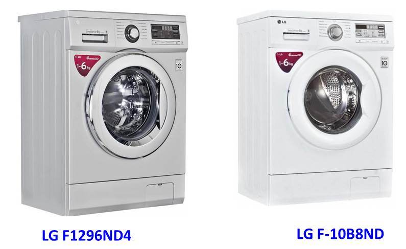 veļas mazgājamās mašīnas LG