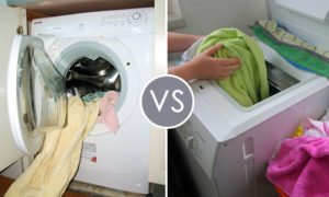 Augšupielādējamā vai priekšpuses ielādējamā veļas mašīna - kura ir labāka?