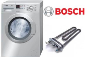 A melegítő cseréje a Bosch mosógépben