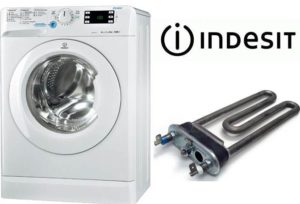 Bir Indesit çamaşır makinesinde ısıtıcının değiştirilmesi
