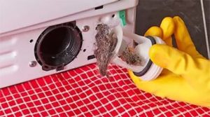 The washing machine is clogged - what should I do?