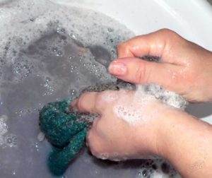 skarpetki do prania ręcznego
