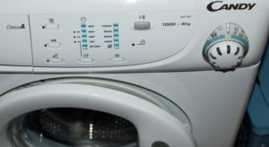 Candy washing machine does not wring out - what to do