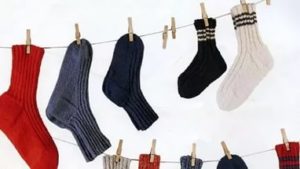 измиване на чорапи