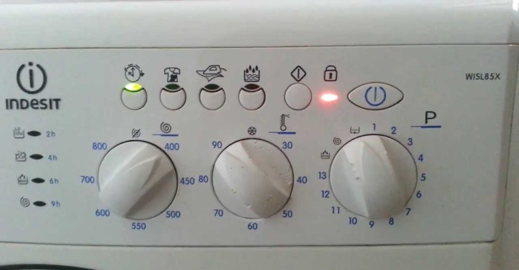 lỗi F08 trên máy giặt Indesit